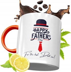 Narancssárga Bögre Apák Napjára Ajándék fényképes nyomtatással