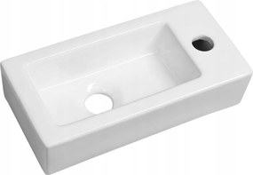 Sapho Zoe mosdókagyló kerámia jobbos 37x9x18 cm AR495