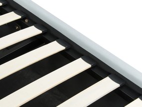 Világoskék bársony ágyneműtartós ágy 90 x 200 cm ANET Beliani