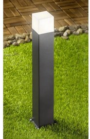 Lámpa Kerti lámpatest LARGO-P 50, E27, max.15W, IP44, AC220-240V, 50-60Hz, foglalat max. 2500W, pólus 50 cm, grafit