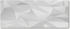 Edzett üveg panel Absztrakt háromszögek XXL