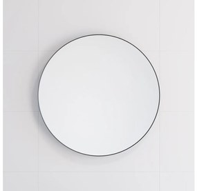 BATH DELUXE 01-060-09-02-00 - Fürdőszoba tükör BORGSTED átm. 60 cm fekete