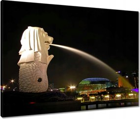 Vászonkép 80x60 Szökőkút