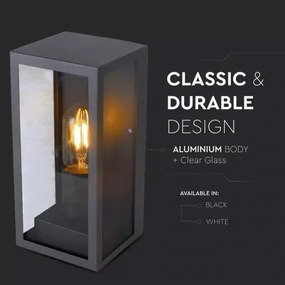 Kültéri fali lámpa 1xE27/60W/230V IP44