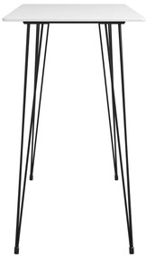 7 részes fehér és fekete bárszett