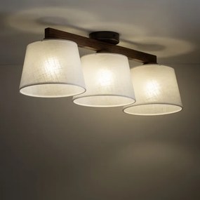 Brilagi - Felületre szerelhető csillár LATTE 3xE27/15W/230V fenyő/fehér