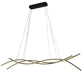 LED Dimmelhető csillár zsinóron LED/80W/230V 3000-6500K + távirányítás