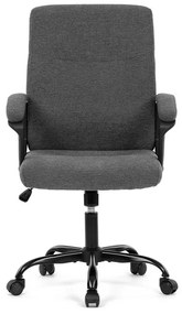 Irodai szék hintamechanikával, szürke szövetkárpittal. KA-Y391 GREY2