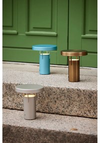 Világosszürke LED dimmelhető asztali lámpa (magasság 20 cm) BringMe – Hübsch