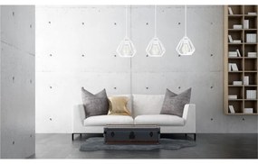 Csillár zsinóron CEED 3xE27/60W/230V fehér