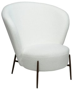 Fehér buklé fotel Orbit – DAN-FORM Denmark