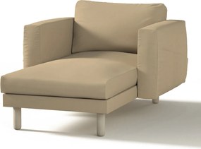 Dekoria Norsborg sezlonhuzat Ikea karfával barna