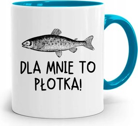 Kék Horgász Bögre Nekem Ez A Kerítés nyomott mintával, fényképpel