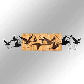 Albatros fém fali dekoráció, 111×25 cm