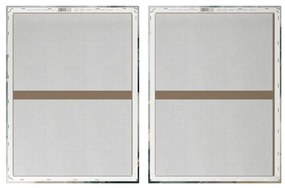 Kép szett kézzel festett részletekkel 2 db-os 50x70 cm Aventurine – Styler