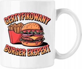 Burger bögre szakértő usa mém vicc fehér 330ml