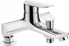 Kádcsaptelep Távolság 15CM 2 Lyukú Króm Laveo Sárgaréz