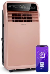 Metrobreeze New York Smart 12k, mobil klíma, 12000 BTU/3,5 kW, A energiahatékonysági osztály, távirányító, rózsaszín-arany