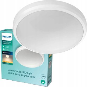 Mennyezeti lámpa Led fürdőszobai plafon 6W 600lm 2700K IP44 fehér Philips