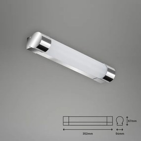 Briloner 2051-018 - LED fürdőszobai tükörvilágítás LED/8W/230V IP44