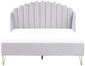 Franciaágy 140 cm Chaza (szürke). 1077497