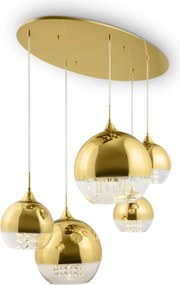 Maytoni modern függeszték fermi arany myp140-pl-170-5-g
