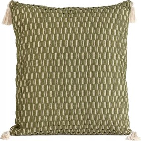 Dekoratív párnahuzat MONTE-6C Terra Collection 60x60 Eurofirany olivazöld