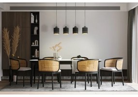 Eglo 99275 - Csillár zsinóron ESTEPERRA 4xE27/28W/230V