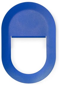 Kék fali acél akasztó Coucou – Spinder Design