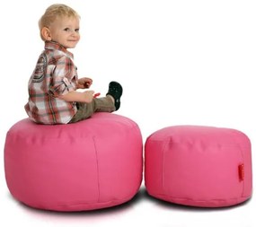 Babzsák Classic L eko-bőr TiaHome - rózsaszín