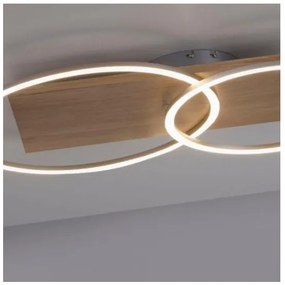 Paul Neuhaus 8329-79 - LED Dimmelhető felületre szerelhető csillár PALMA LED/26W/230V + távirányító