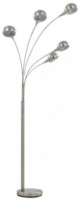 ezüst állólámpa 200 cm 5 db E14 típusú foglalattal