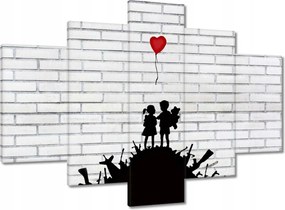 Képek 150x105 Banksy Hegyi fegyver léggömb