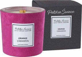 Gyertya Hevy Skin Fukszia Orange Cinnamon Black