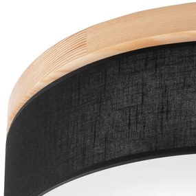 Brilagi - LED Mennyezeti lámpa BELLADONNA 3xE27/15W/230V fekete/fenyő