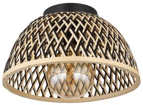 Globo 15767D - Felületre szerelhető csillár  COLLY 1xE27/15W/230V bambusz