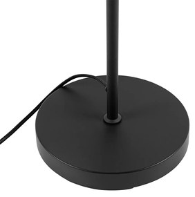 Art Deco állólámpa fekete borostyánüveggel - Bizle