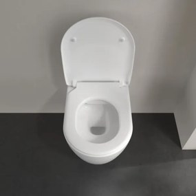 Villeroy & Boch 5656RS01 - AVENTO falra szerelhető WC SoftClose ülőkével, kerámia/fehér