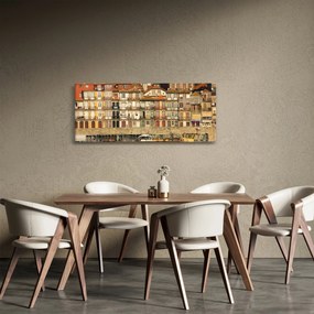 Kép - Vízparti negyed, Portugália (120x50 cm)