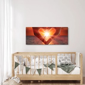 Kép - Nap a szívben (120x50 cm)