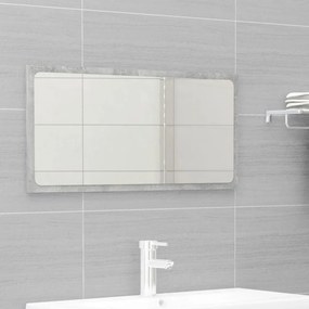 2 részes betonszürke szerelt fa fürdőszobai bútorszett