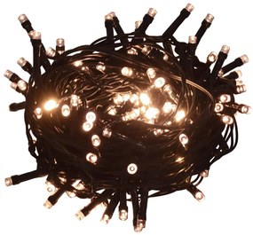 műkarácsonyfa 300 LED-del és pelyhes hóval 180 cm