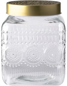 Altom Üvegedény szett arany fedéllel Daisy 1,8 l,4 db, 1,8 l