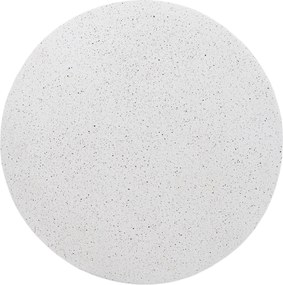 Sintro kerek dohányzóasztal 54 cm - fehér terrazzo