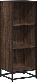 vidaXL barna tölgyszínű szerelt fa könyvszekrény 40x35x107,5 cm