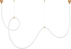 Step Into Design SNAKE MD1021-4 gold Függőlámpa 1x60W/LED 3000K IP20