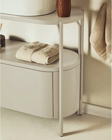 Fehér mosdó alatti szekrény 90x81 cm Arely – Kave Home