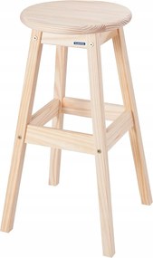 Bárszék Tramontina hoser fenyőfa lábtartó 70,8 cm natúr