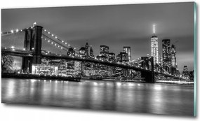 Fotó üvegkép Eiffel-torony Párizs 125x50