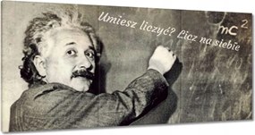 Festmények 180x90 Albert Einstein